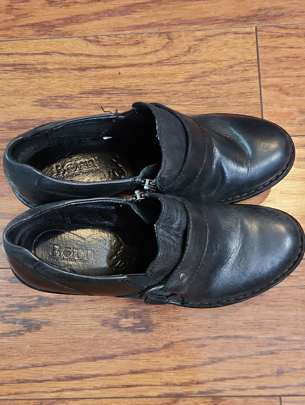 Born Leather Dollie Platform Clog - Picture 2 of 8